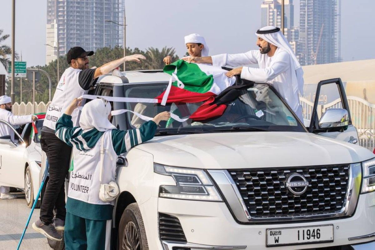 «مسيرة الاتحاد» تصنع مشهداً تاريخياً في دبي