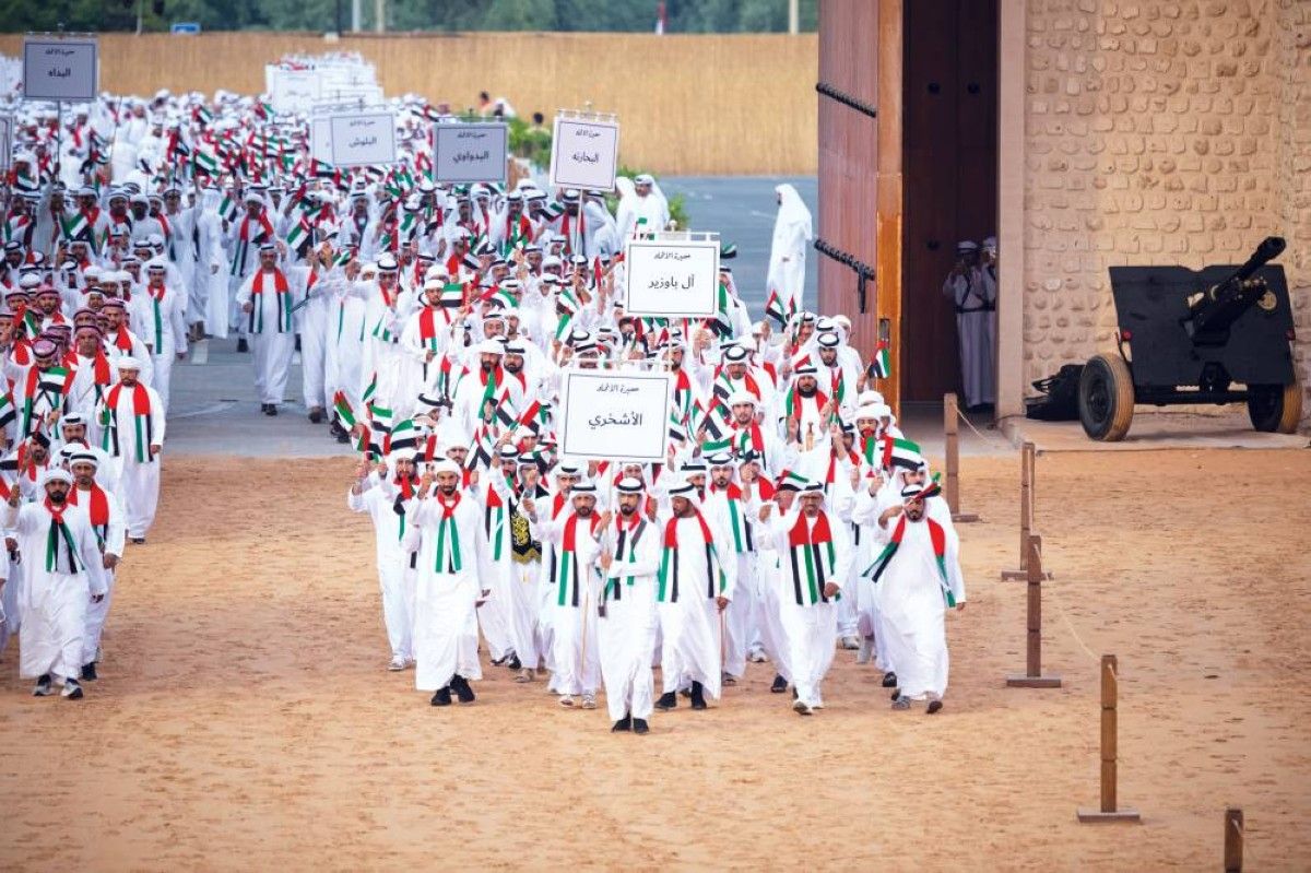 رئيس الدولة: الإمارات محصنة بأبنائها المجتمعين على حبها والوفاء لها والتسابق لخدمتها ورفع رايتها