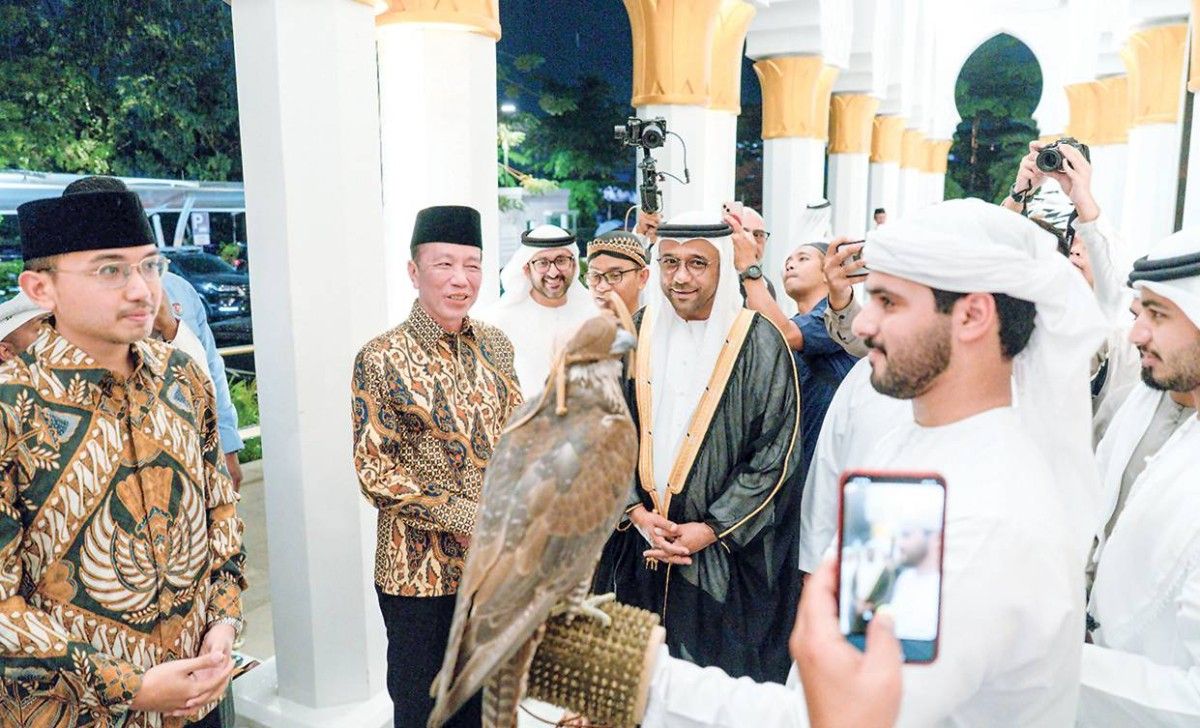 مركز جامع الشيخ زايد الكبير في إندونيسيا يحتفي بعيد الاتحاد الـ 54