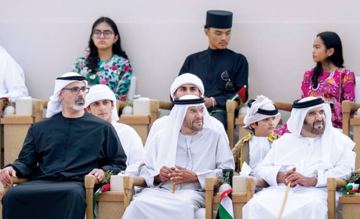 رئيس الدولة: الإمارات محصنة بأبنائها المجتمعين على حبها والوفاء لها والتسابق لخدمتها ورفع رايتها