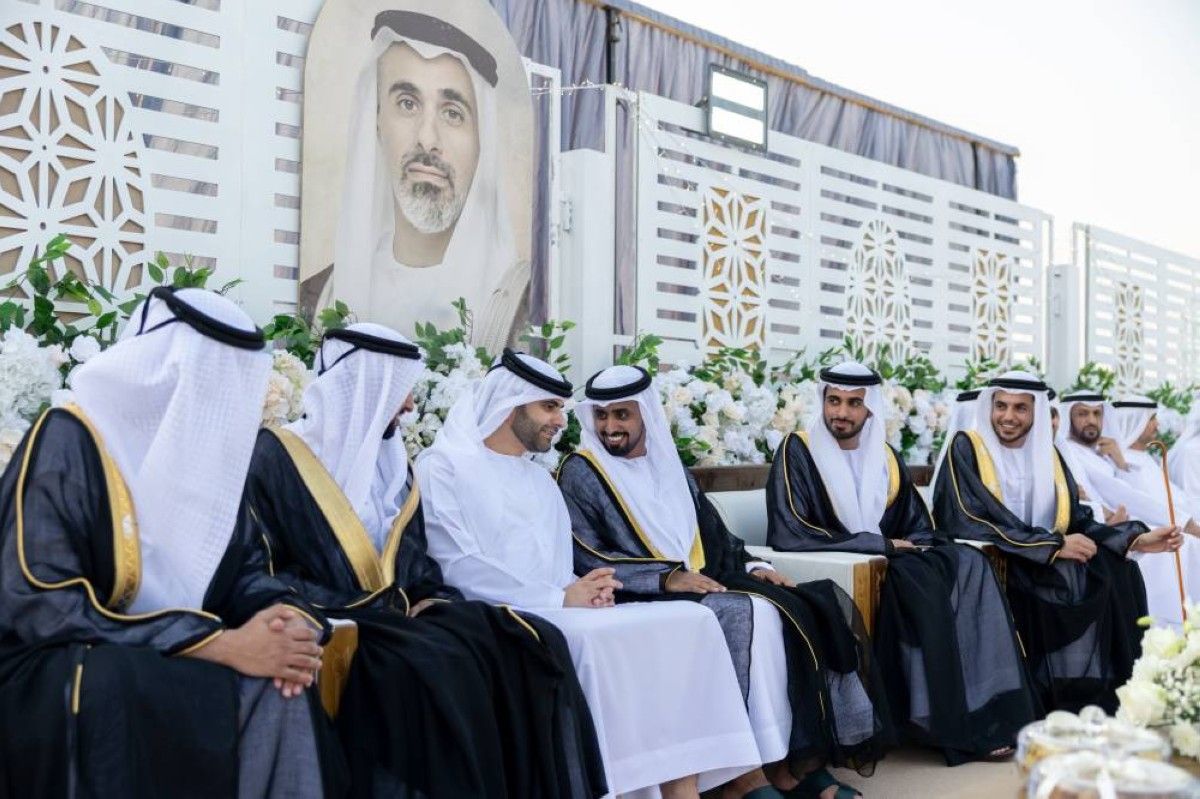 منصور بن محمد يحضر أفراح الفلاسي