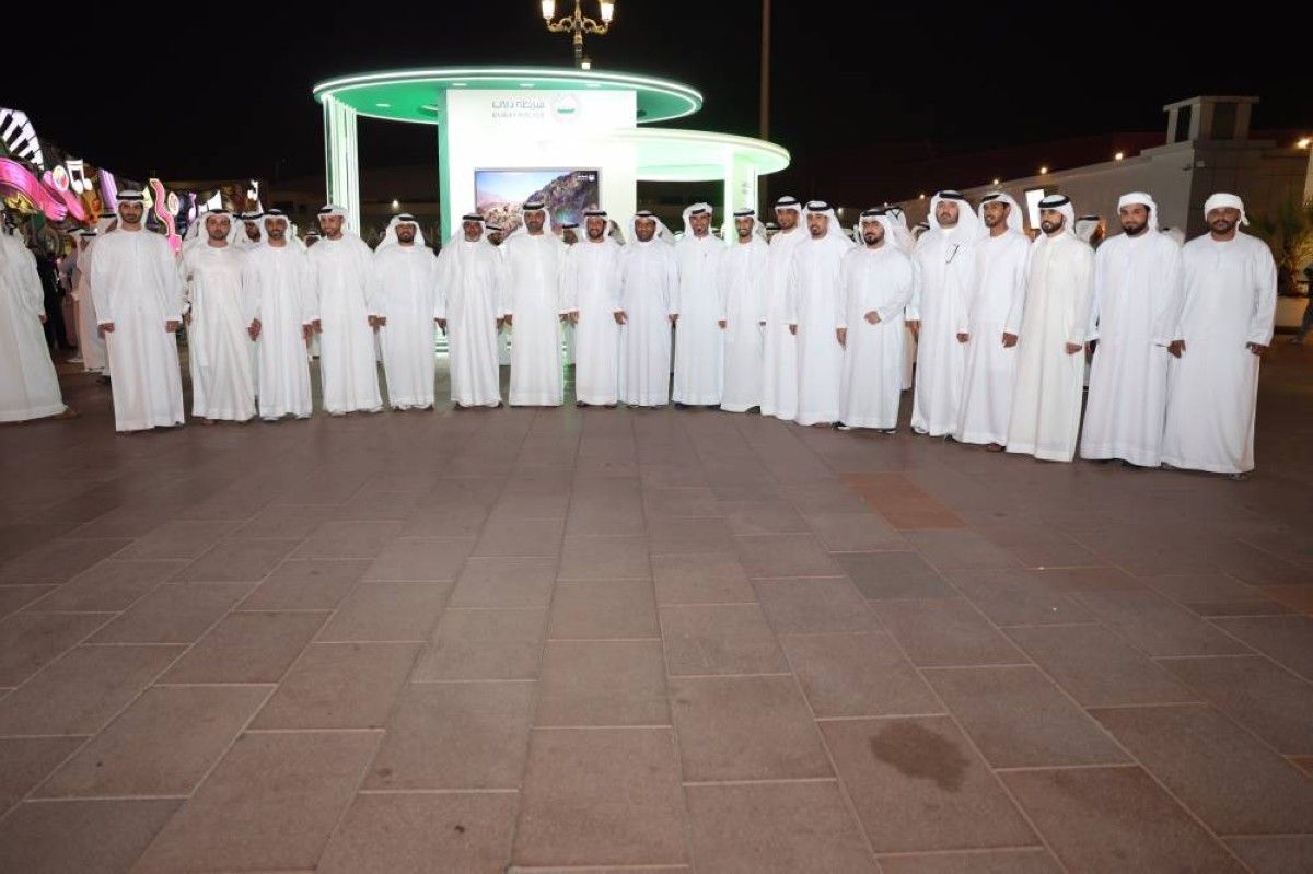 منصة شرطة دبي في القرية العالمية تنشر الوعي الأمني