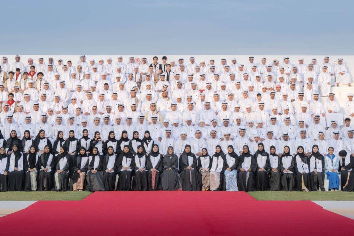 جواهر القاسمي تشهد حفل تكريم الفائزين بجائزة الشيخ سلطان لطاقات الشباب