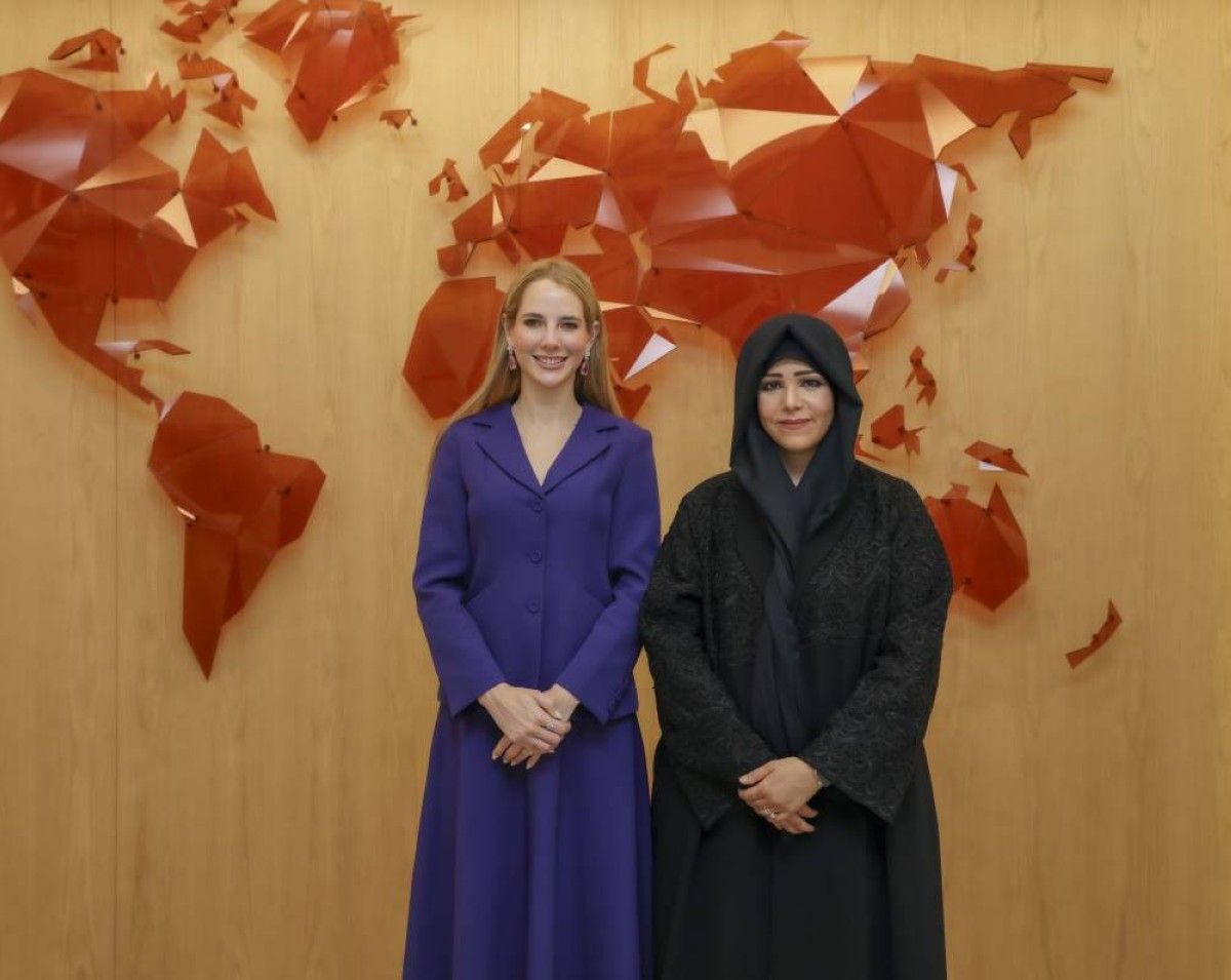 لطيفة بنت محمد تلتقي السيدة الأولى لجمهورية الإكوادور