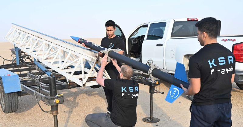 الصاروخ «طموح 3».. إنجاز شبابي كويتي يغازل الفضاء