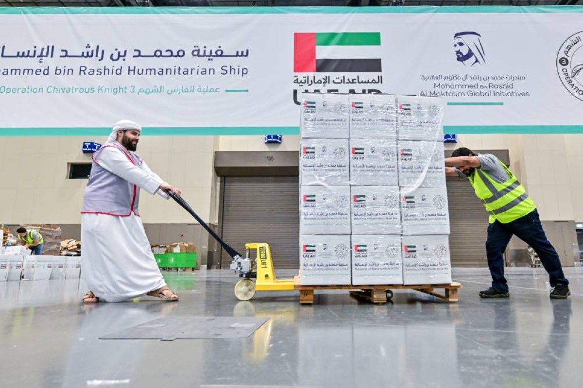 مروان بن غليطة: مشاركتنا في سفينة محمد بن راشد الإنسانية تجسد التزام الإمارات الدائم بنصرة المحتاجين