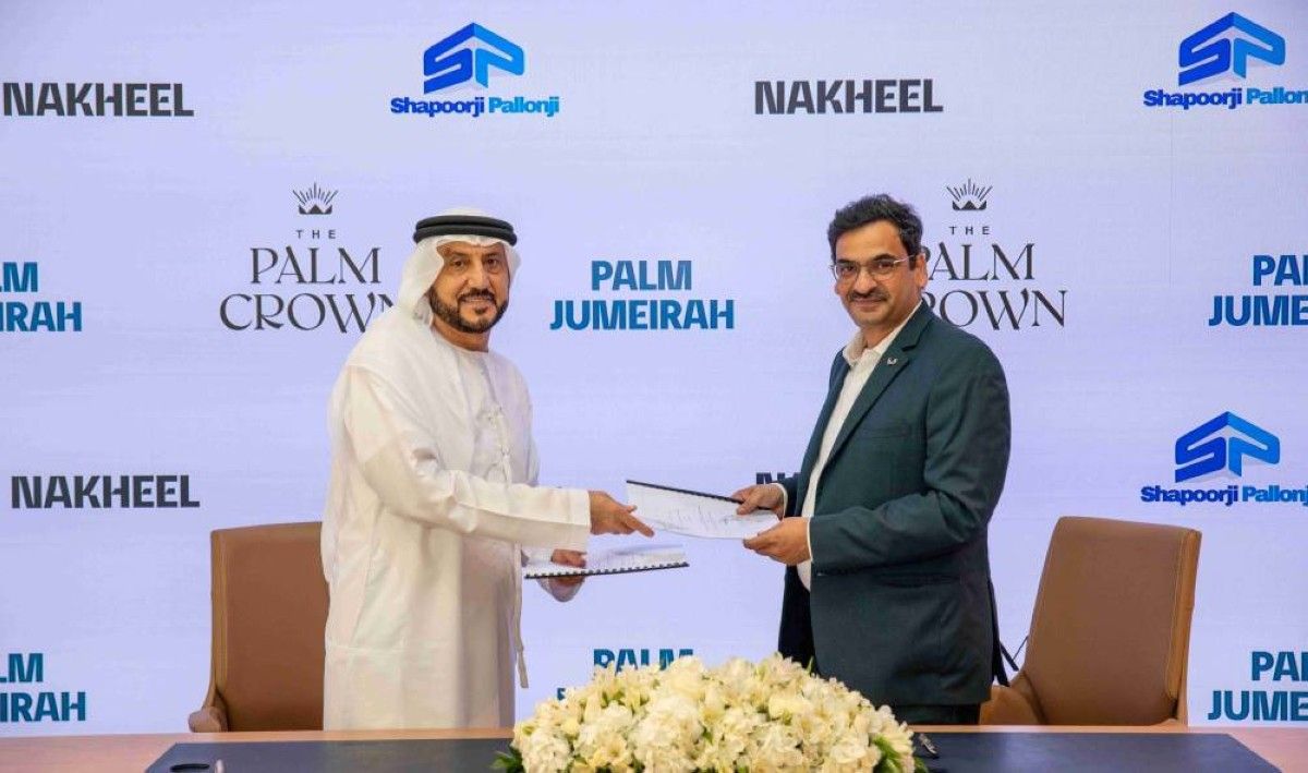 «نخيل» ترسي عقداً بـ 400 مليون درهم لتنفيذ «بالم كراون» في نخلة جميرا