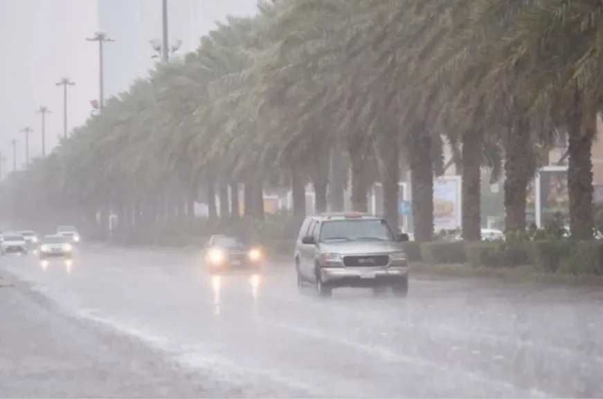 أمطار متوسطة على منطقة الجوف.. والأرصاد تحذر من حالة الجو