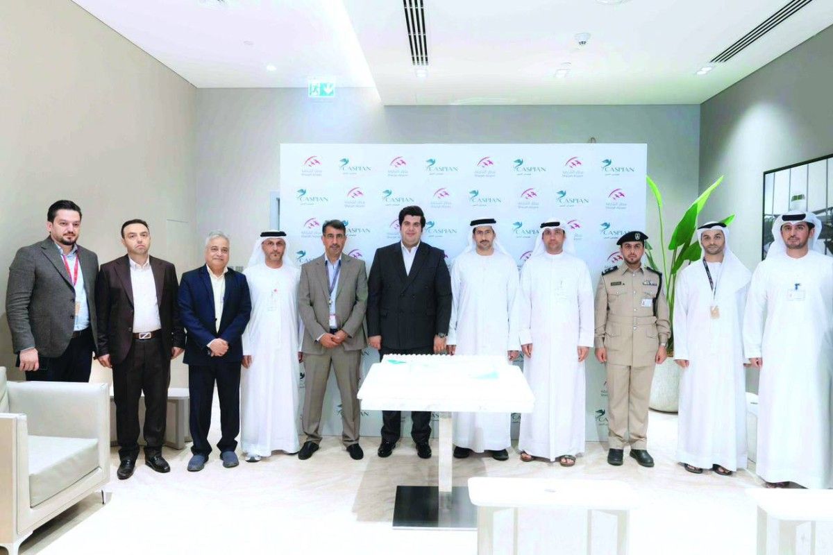 مطار الشارقة يضيف طيران «كاسبين» إلى شبكته معززاً الربط مع 5 مدن إيرانية