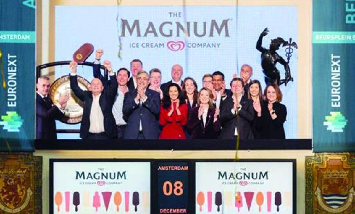 «ماجنوم آيس كريم» تبدأ التداول المستقل في أمستردام