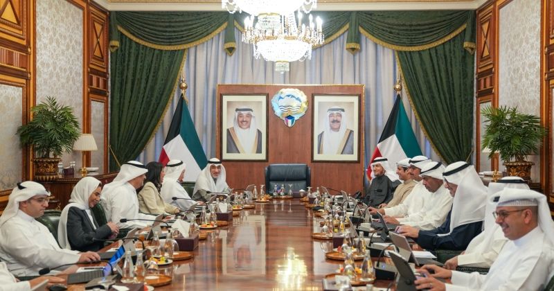 النائب الأول مترئساً اجتماع مجلس الوزراء