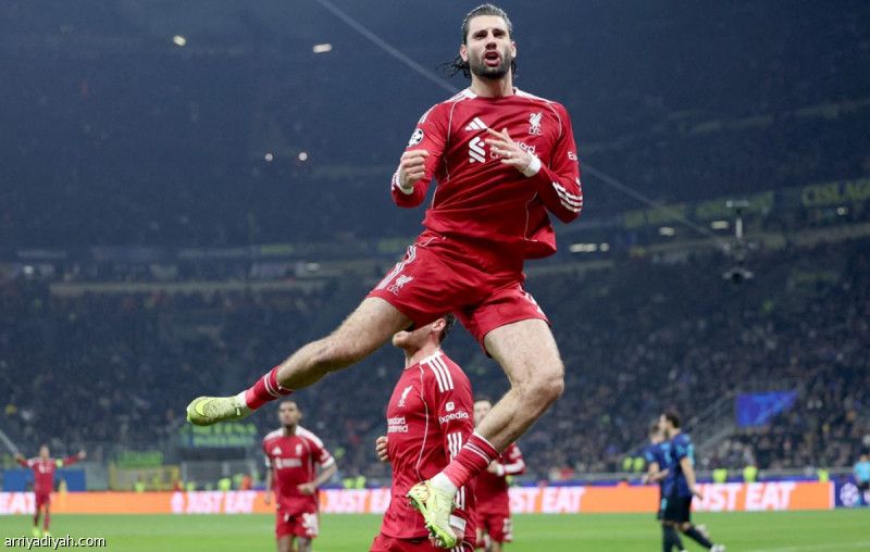 «جزائية قاتلة» تمنح ليفربول نقاط الإنتر