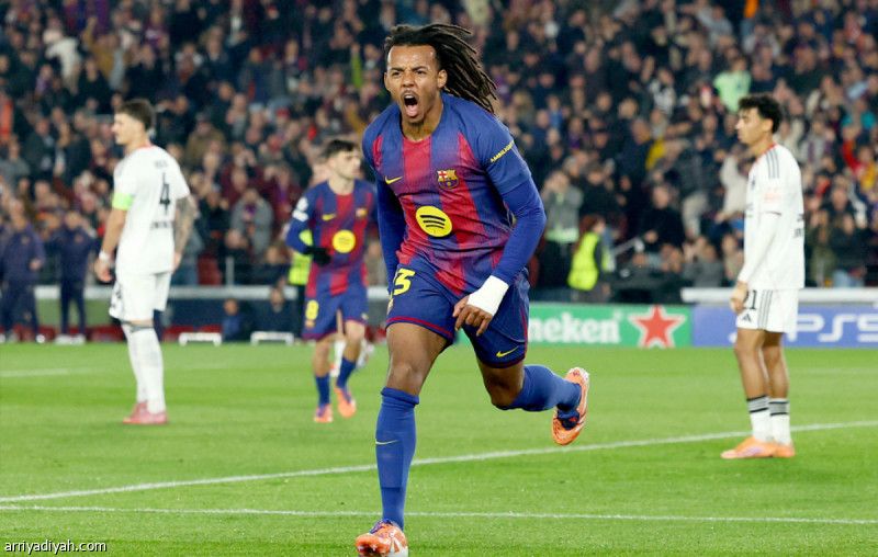 برشلونة يحبط مفاجأة فرانكفورت