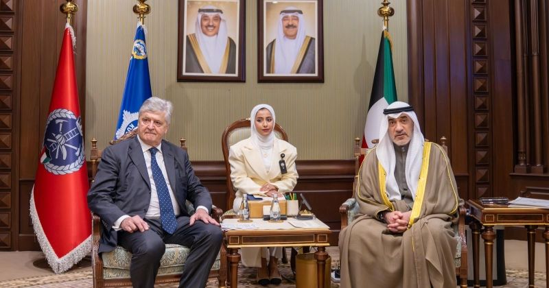 رئيس الوزراء بالإنابة ووزير الداخلية يبحث مع وزير الشؤون التجارية الخارجية الفرنسي سبل تعزيز العلاقات الاقتصادية