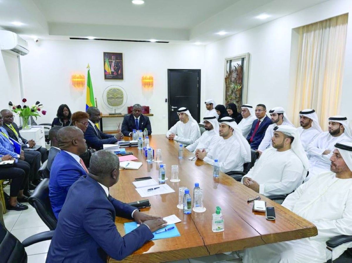 الإمارات تعزز علاقاتهما التجارية والاستثمارية مع الغابون