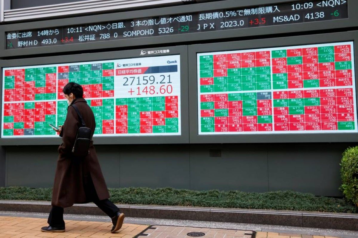 صعود مؤشرات الأسهم اليابانية في جلسة التعاملات الصباحية