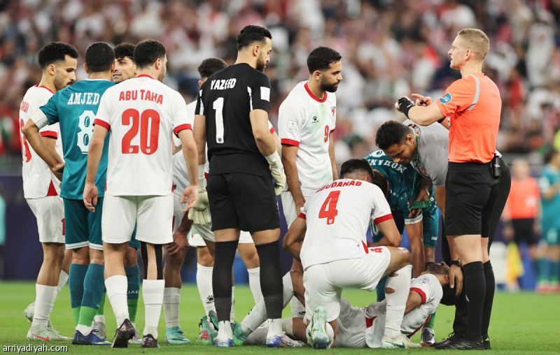 رسميا.. إصابة النعيمات بقطع في الرباط الصليبي