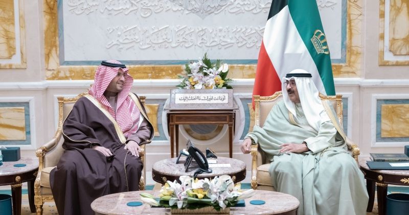 سمو الأمير يستقبل وزير الدولة عضو مجلس الوزراء السعودي الأمير تركي بن محمد بن فهد