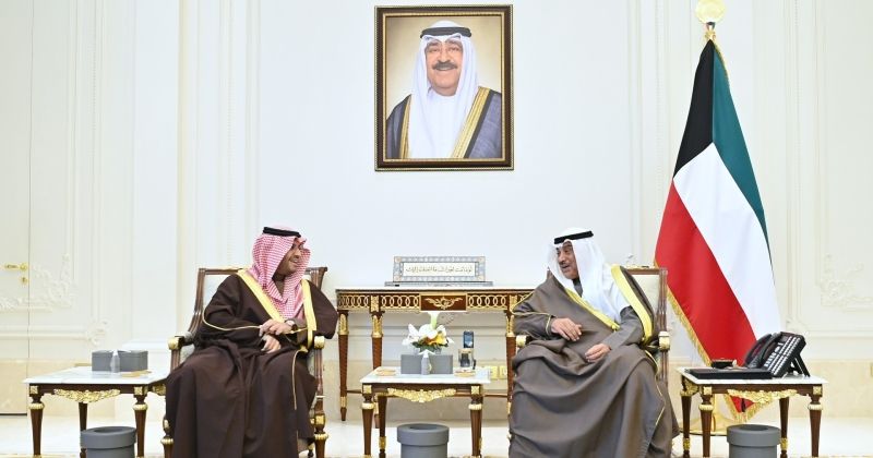 سمو ولي العهد يستقبل وزير الدولة عضو مجلس الوزراء السعودي الأمير تركي بن محمد بن فهد