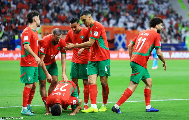 ثلاثية تجدد تأهل المغرب إلى نهائي العرب