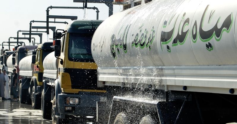 7 مصبات تناكر في محطة المطلاع لتلبية احتياجات السكان