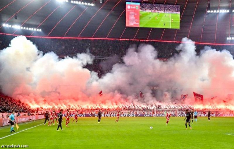 «يويفا» يغرّم بايرن ويغلق «أليانز» جزئيا