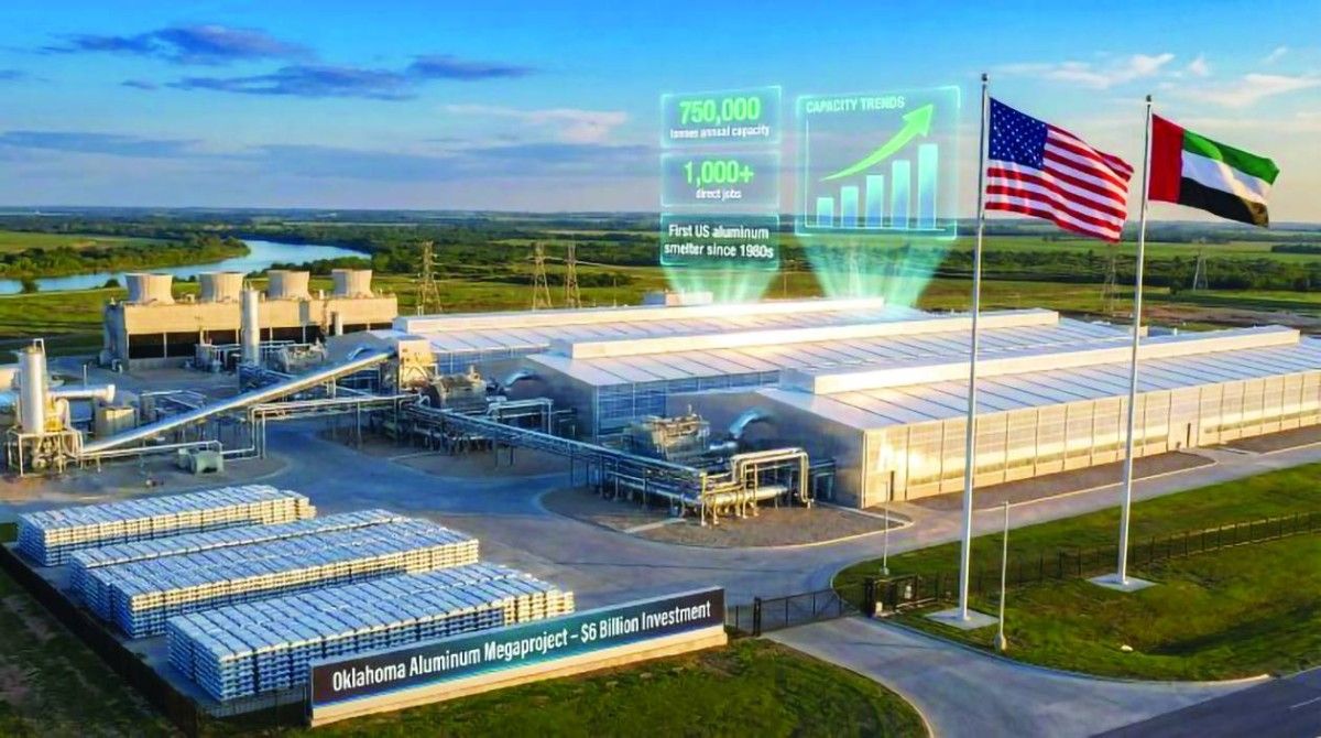 الإمارات تعيد تشكيل صناعة الألمنيوم الأمريكية باستثمار استراتيجي في أوكلاهوما