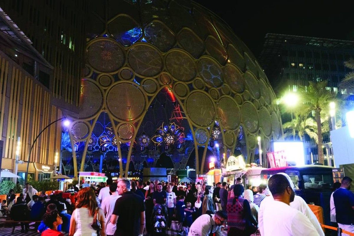 مدينة الشتاء في إكسبو دبي تستقبل 38,000 زائر خلال أسبوعها الأول