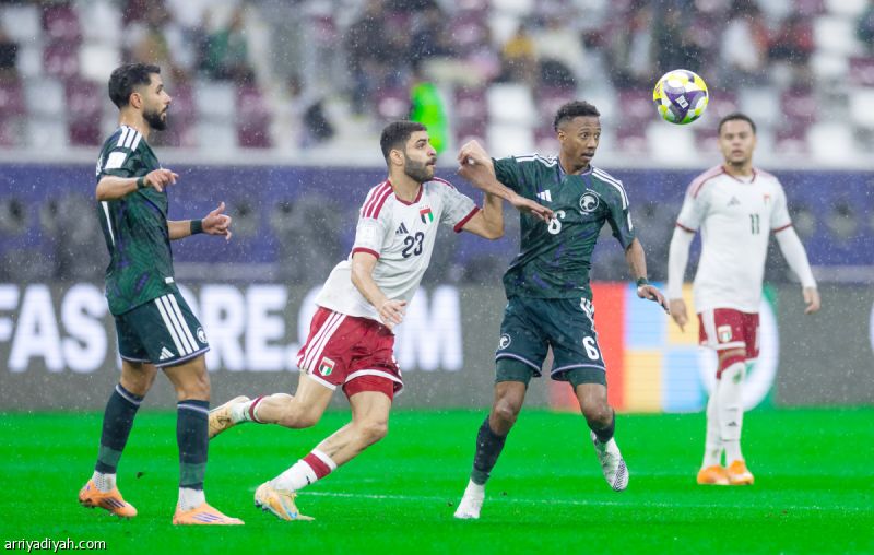 بعد شوط واحد.. إلغاء مباراة الأخضر والإمارات