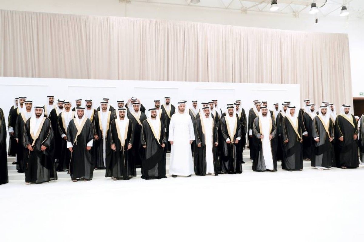 ولي عهد رأس الخيمة يحضر العرس الجماعي التاسع في 2025