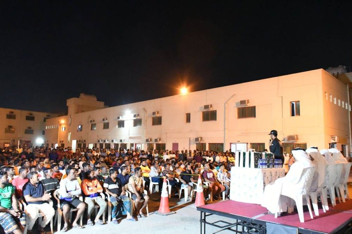 9200 مستفيد من حملة لتعزيز الثقافة القانونية والتوعية الأمنية للعمال