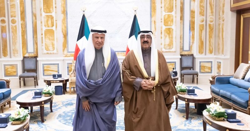 سمو الأمير يستقبل الرئيس التنفيذي لـ«الجهاز المركزي»