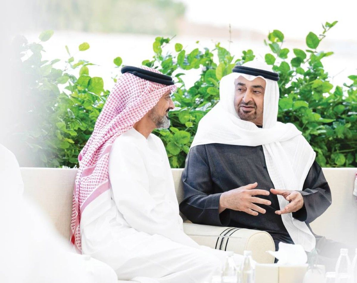 محمد بن زايد : استقرار المجتمع أولوية قصوى