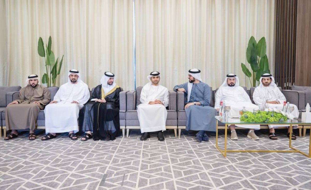 منصور بن محمد يحضر أفراح المدني والهاشمي