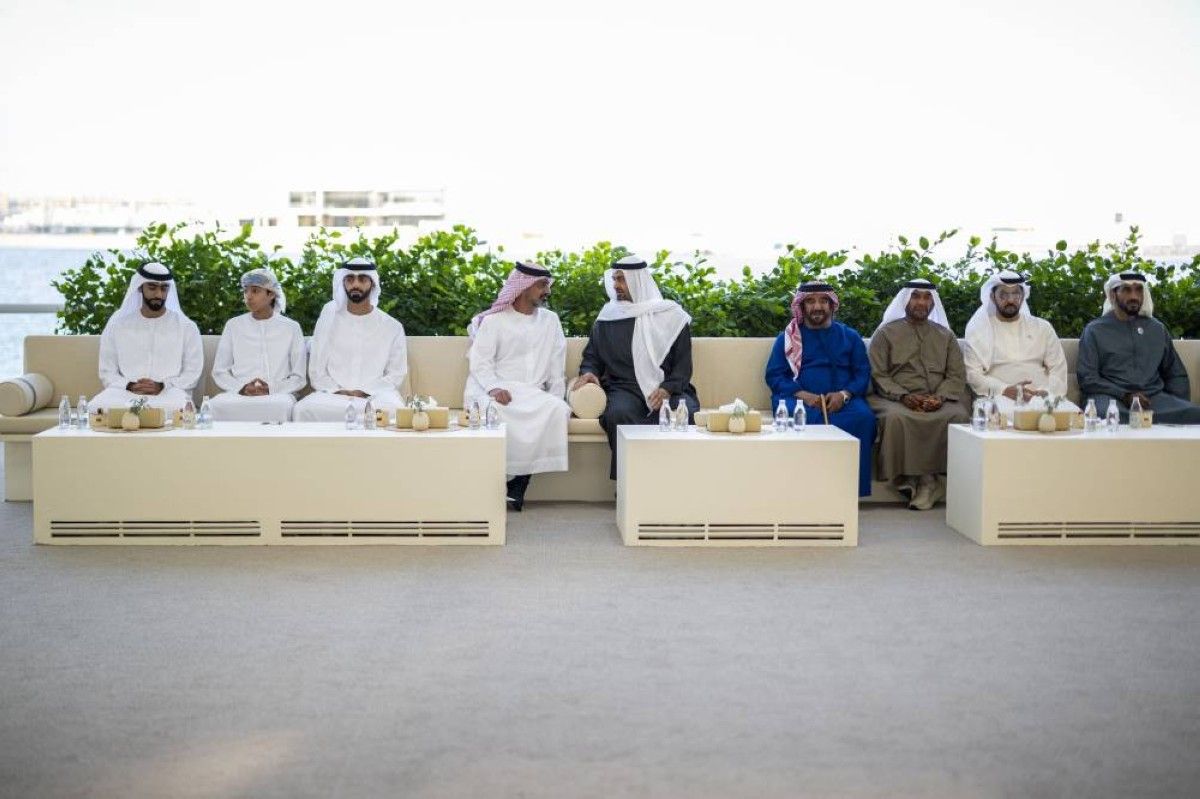 رئيس الدولة يستقبل ولي عهد عجمان