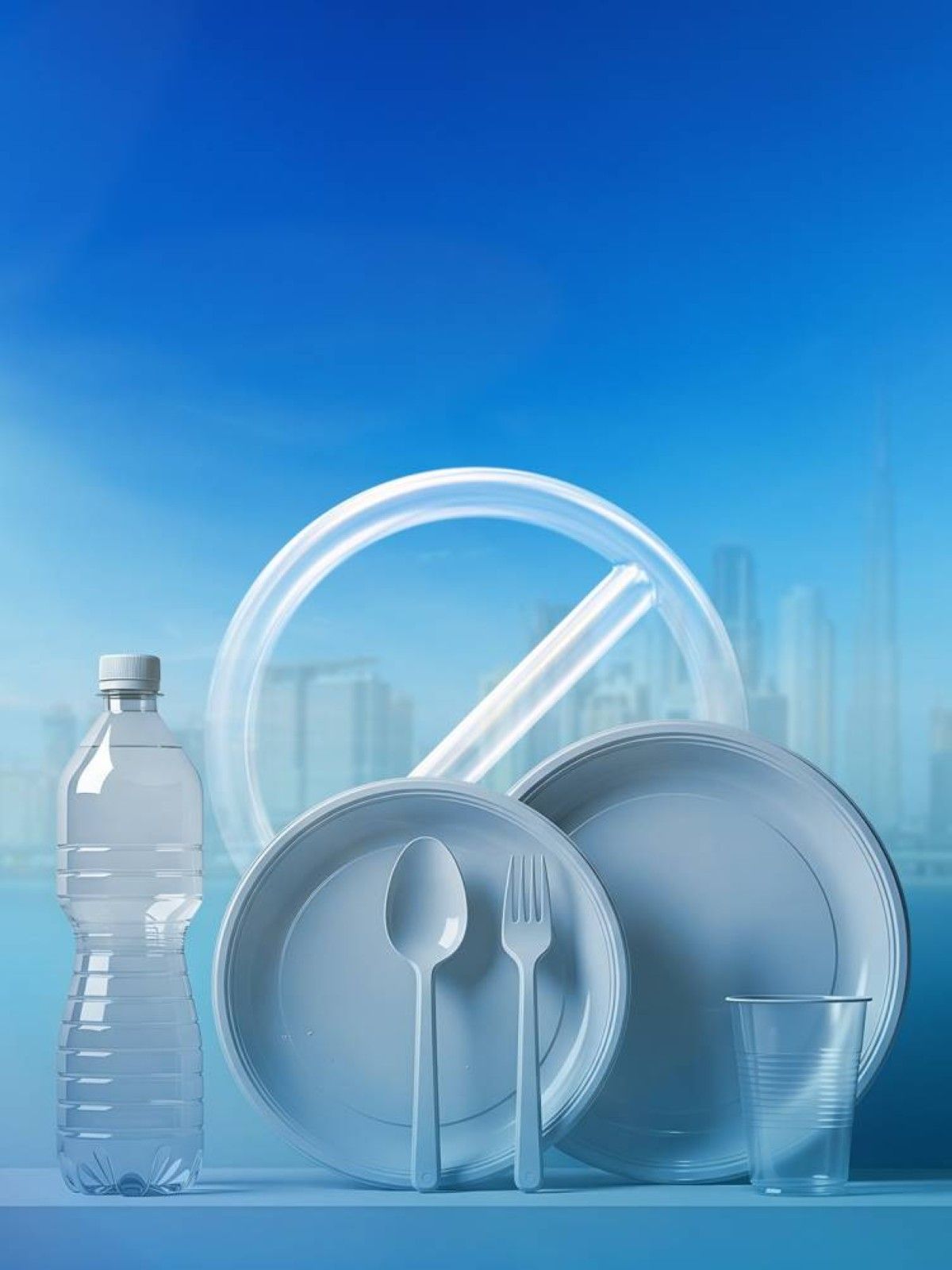 بلدية دبي تُعلن تطبيق المرحلة الأخيرة من حظر البلاستيك أحادي الاستخدام اعتباراً من 2026