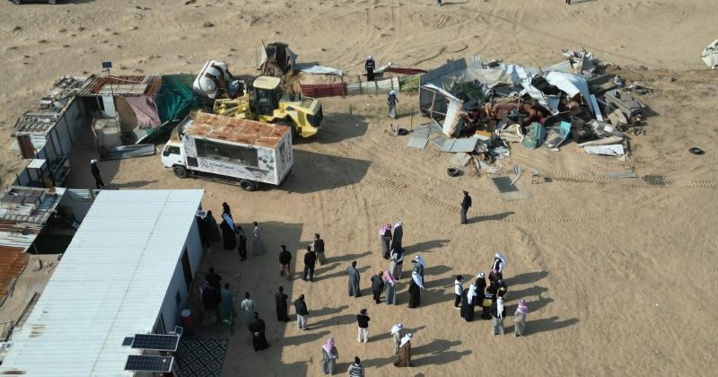 البلدية: إزالة جواخير كيربي مخالفة في كبد