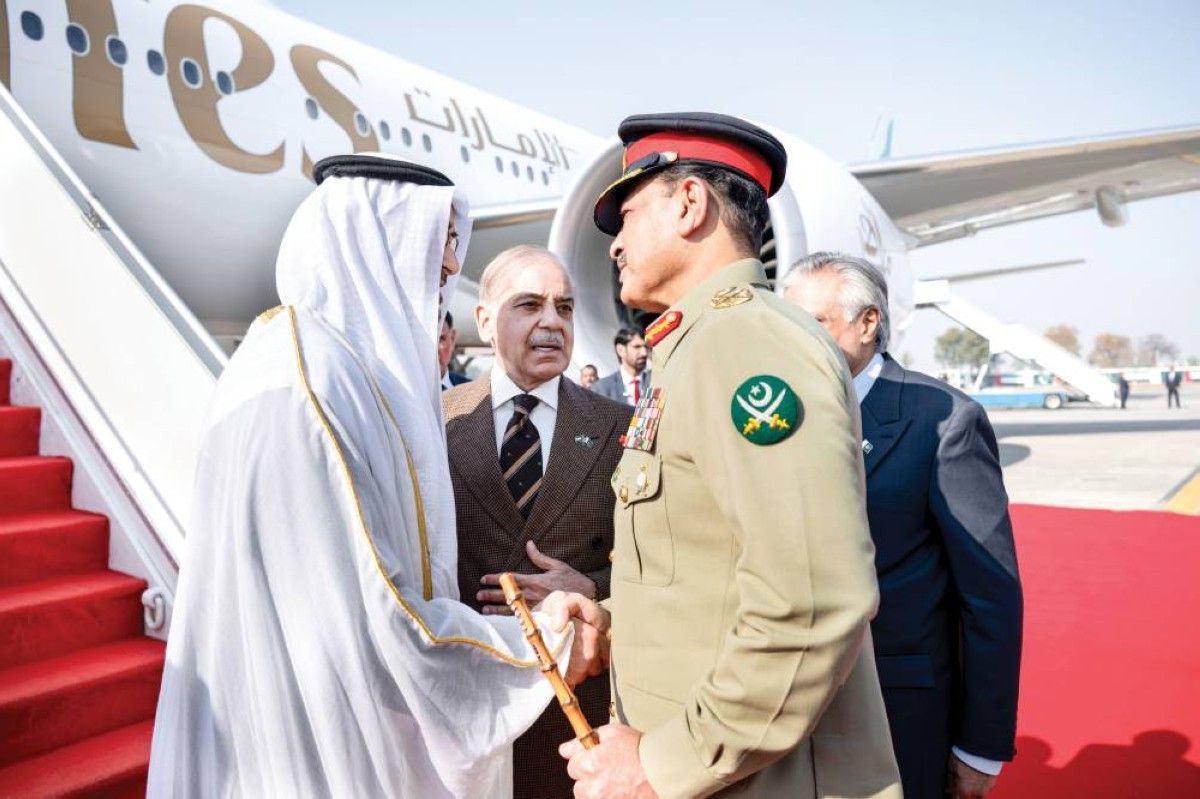 رئيس الدولة: الإمارات حريصة على توسيع آفاق التعاون مع باكستان