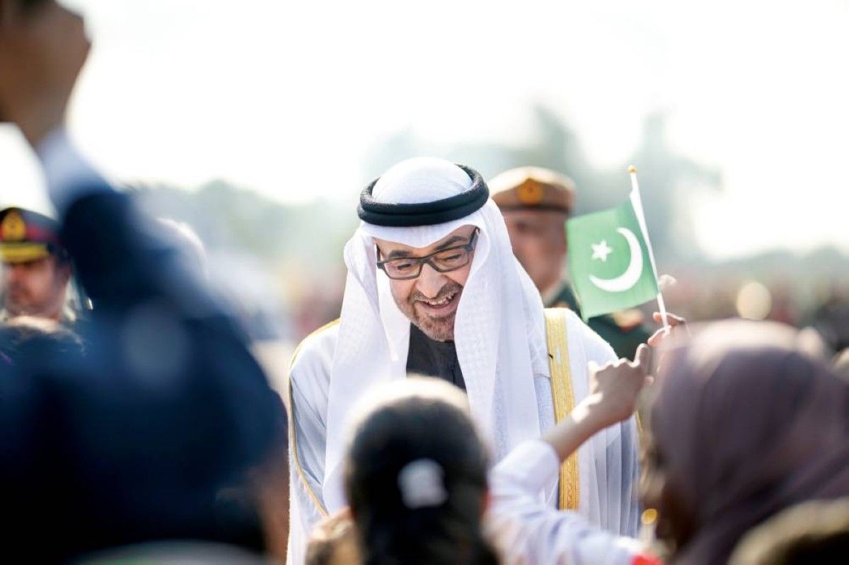 رئيس الدولة: الإمارات حريصة على توسيع آفاق التعاون مع باكستان