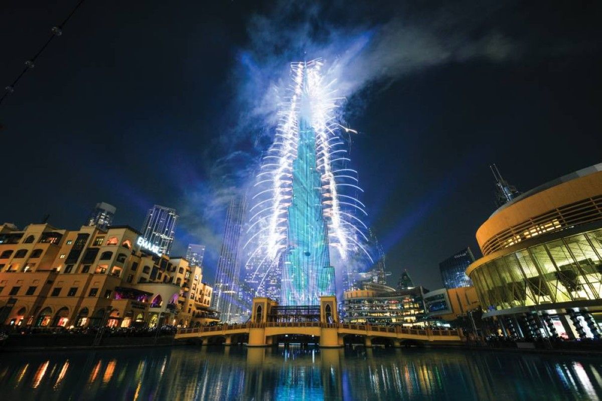 دبي جاهزة لإبهار العالم في احتفالات رأس السنة بـ 48 عرضاً للألعاب النارية