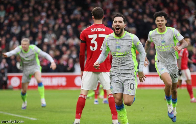 شرقي يقود سيتي إلى إسقاط نوتنجهام