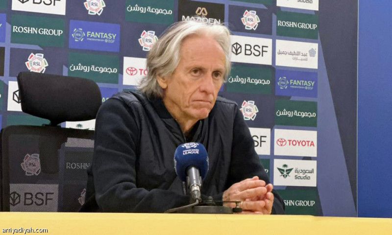 جيسوس: الأرقام لا تجلب الدوري.. ولن أتعذر بالضغط