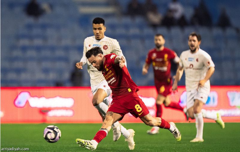 التعادل الثاني يجمع القادسية وضمك