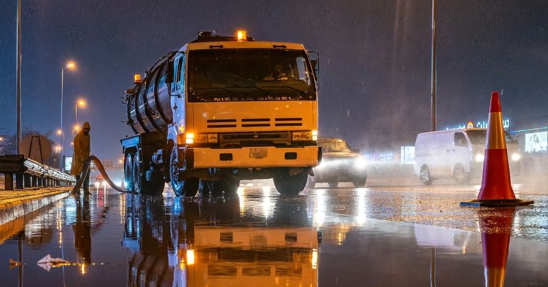  222 مليون دينار لمنظومة صرف مياه الأمطار في 4 مناطق 