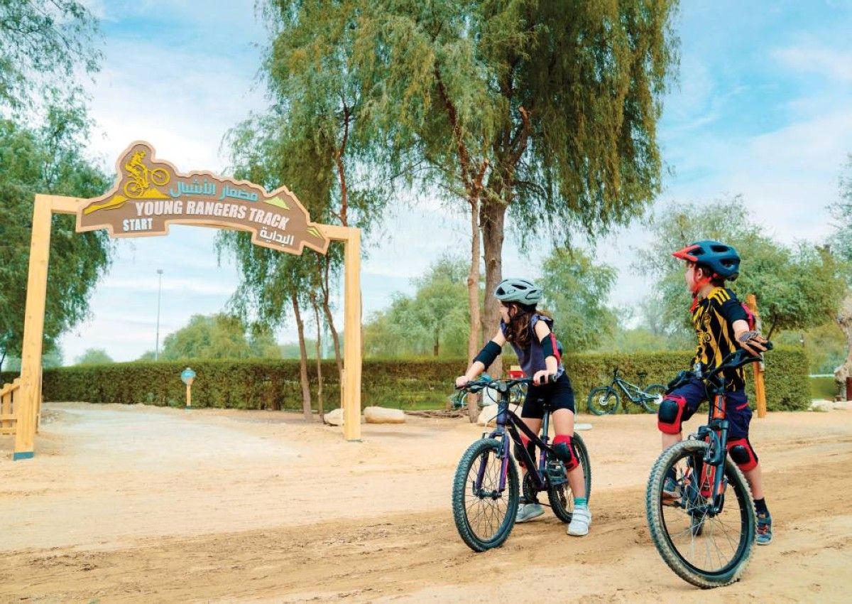 بلدية دبي تطلق «مسار الأشبال» للدراجات الهوائية في حديقة مشرف