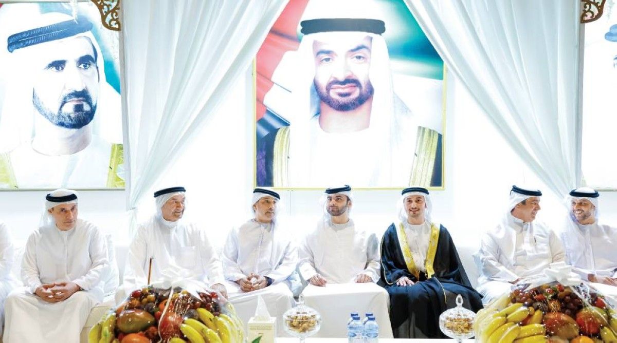 محمد بن راشد يحضر أفراح الفلاسي والسويدي