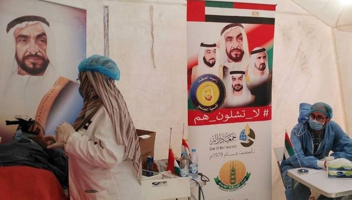 حملة زايد الإنسانية العالمية تبدأ مهامها في القرى المصرية