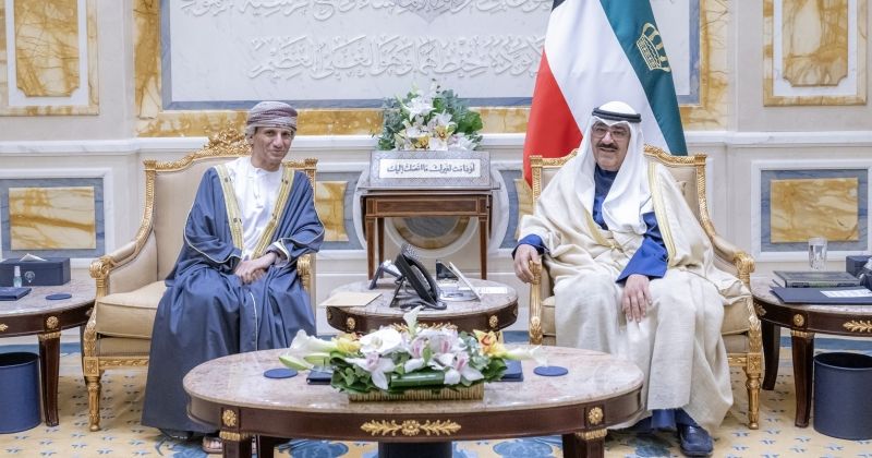 سمو الأمير يستقبل الممثل الخاص للأمين العام للأمم المتحدة في العراق