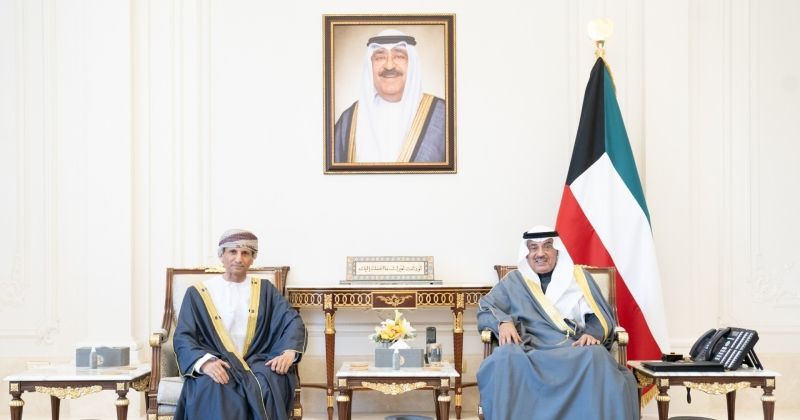 سمو ولي العهد يستقبل الممثل الخاص للأمين العام للأمم المتحدة في العراق