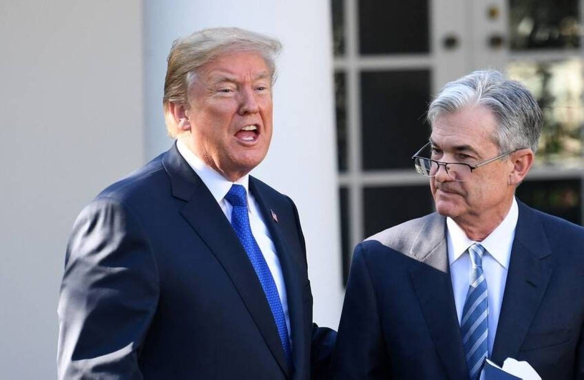 ترامب يلمح لإقالة رئيس مجلس الاحتياط الفيدرالي